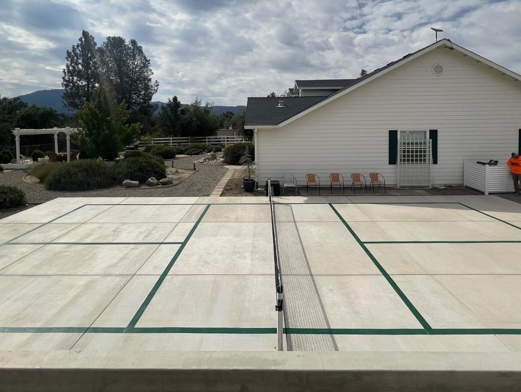 Concrete court